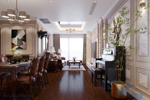 Thiết kế và thi công nội thất chung cư Ngoại Giao Đoàn - Hà Nội